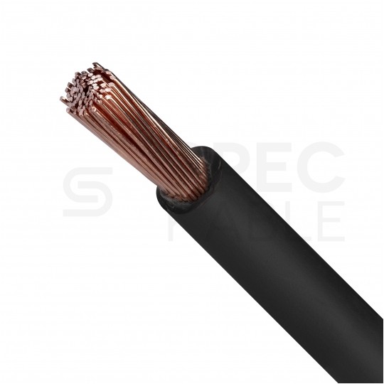 Kabel instalacyjny LgY / H05V-K 0,75mm2 jednożyłowy czarny 300/500V giętki linka Helukabel