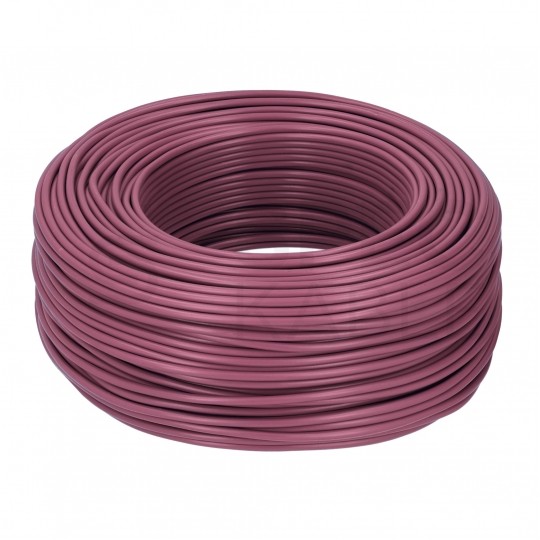 Kabel instalacyjny LgY / H05V-K 0,75mm2 jednożyłowy różowy 300/500V giętki linka Elektrokabel
