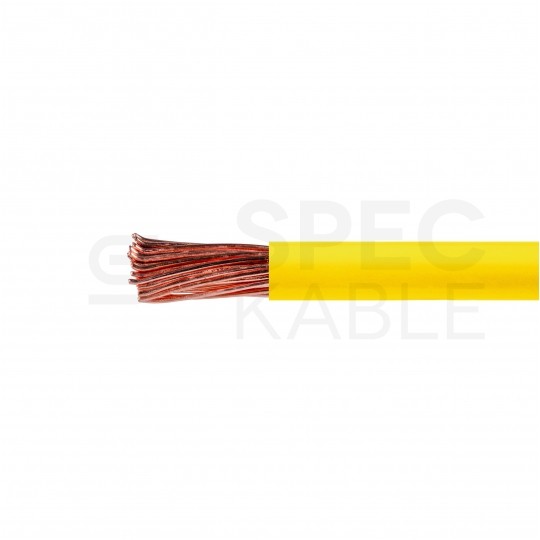 Kabel instalacyjny LgY / H05V-K 0,75mm2 jednożyłowy żółty 300/500V giętki linka Helukabel