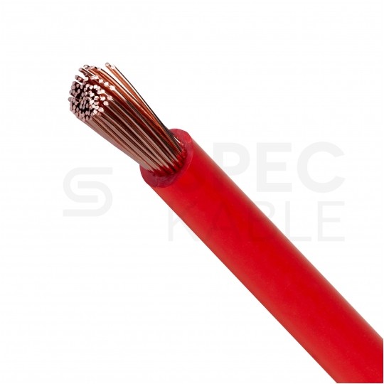 Kabel instalacyjny LgY / H07V-K 1,5mm2 jednożyłowy czerwony 450/750V giętki linka Helukabel