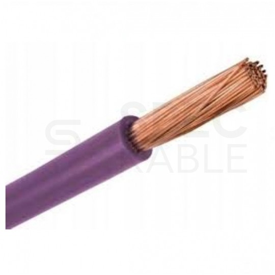 Kabel instalacyjny LgY / H07V-K 1,5mm2 jednożyłowy fioletowy 450/750V giętki linka Helukabel