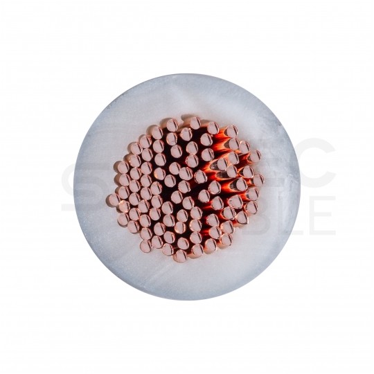 Kabel instalacyjny LgY / H07V-K 2,5mm2 jednożyłowy szary 450/750V giętki linka Helukabel