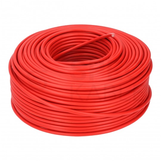 Kabel instalacyjny LgY / H07V-K 35mm2 jednożyłowy czerwony 450/750V giętki linka Elektrokabel