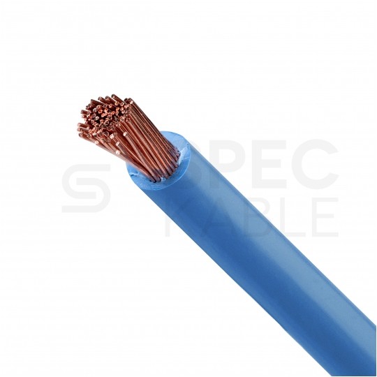 Kabel instalacyjny LgY / H07V-K 50mm2 jednożyłowy niebieski 450/750V giętki linka Elektrokabel