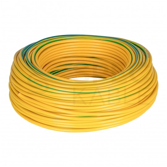 Kabel instalacyjny LgY / H07V-K 50mm2 jednożyłowy żółto-zielony 450/750V giętki linka Elektrokabel