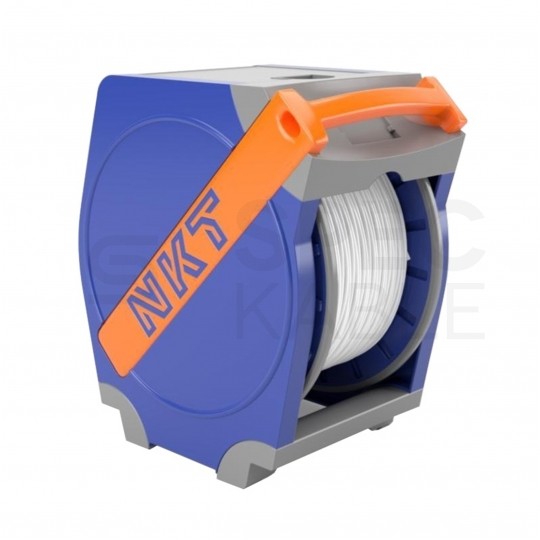 Kabel instalacyjny płaski YDYp 3x2,5mm2 biały 450/750V drut NKT instal PLUS bęben QADDY 550m