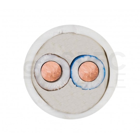 Kabel instalacyjny YDY 2x1,5mm2 biały 450/750V drut Elektrokabel