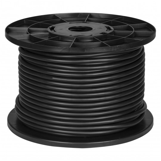 Kabel instrumentalny AC106SW 1x0,22mm2 Cu niezbalansowany czarny Klotz