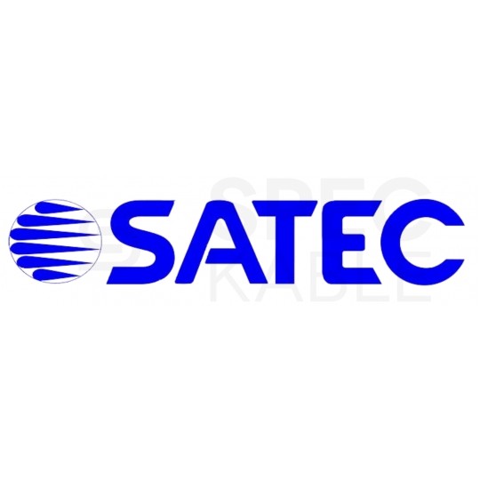 Kabel koncentryczny 50ohm RF-7 Dual-Shield 1,85/5,0/7,3mm Cu (oplot Cu 80%) antenowy wewnętrzny czarny SATEC