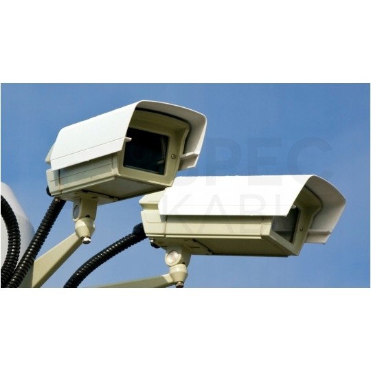 Kabel koncentryczny do kamer 75ohm XAp RG59 0,59/3,7/6,0mm Cu (oplot CCS 90%) antenowy zewnętrzny żelowany z zasilaniem 2x0,75mm2 czarny SATEC