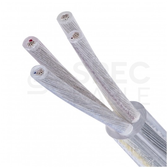 Kabel mieszkaniowy OMY / H03VV-F 4x0,75mm2 transparentny 300/300V giętki linka Alkri