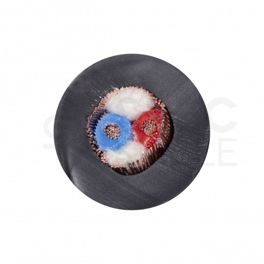 Kabel mikrofonowy MY206SW 2x0,22mm2 Cu zbalansowany czarny Klotz