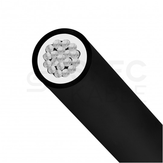 Kabel prądowy YAKY 0,6/1kV 1x25 linka aluminiowy do ziemi Elektrokabel