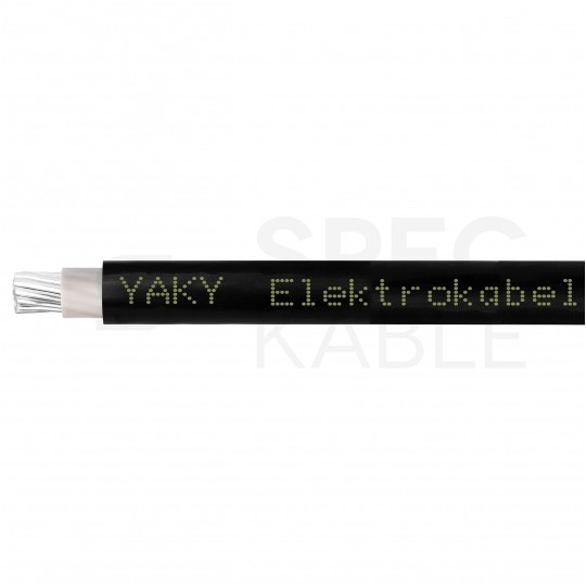 Kabel prądowy YAKY 0,6/1kV 1x25 linka aluminiowy do ziemi Elektrokabel