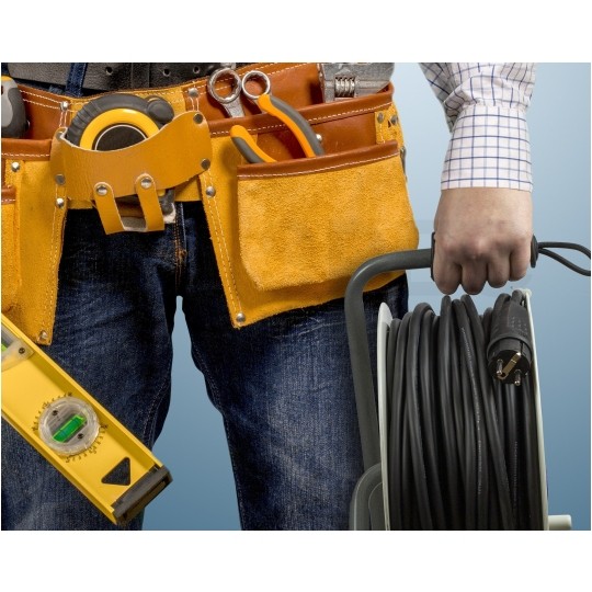 Kabel przemysłowy gumowy OW / H05RR-F 2x2,5mm2 czarny 300/500V zewnętrzny linka Elektrokabel