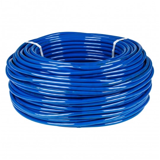 Kabel przemysłowy poliuretanowy PUR / H07BQ-F 5x0,75mm2 niebieski 300/500V zewnętrzny olejoodporny linka Elektrokabel