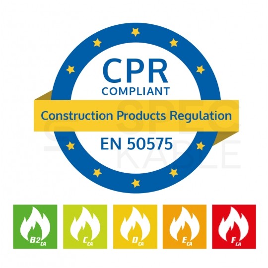 Kabel sieciowy U/FTP kat.6A skrętka 4x2x0,56mm wewnętrzny Dca bezhalogenowy LSOH fioletowy NEKU