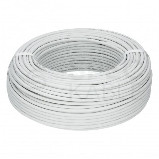 Kabel sieciowy U/FTP kat.6A skrętka 4x2x0,57mm wewnętrzny Dca bezhalogenowy LSOH szary Alantec