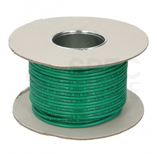 Kabel sieciowy U/UTP kat.5e skrętka 4x2x0,48mm wewnętrzny PVC zielony linka Alantec