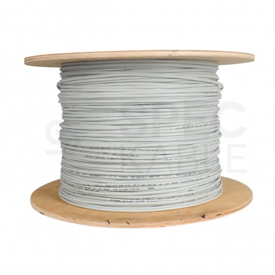 Kabel sieciowy U/UTP kat.5e skrętka 4x2x0,5mm wewnętrzny Eca PVC szary Bitner BiTLAN