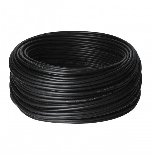 Kabel sieciowy U/UTP kat.5e skrętka 4x2x0,5mm zewnętrzny żelowany PE czarny Bitner BiTLAN