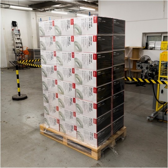 Kabel sieciowy U/UTP kat.6 skrętka 4x2x0,53mm wewnętrzny Eca PVC biały DAHUA