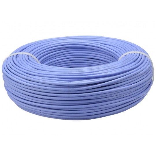 Kabel silikonowy SIF 180°C 6mm2 jednożyłowy niebieski 300/500V ciepłoodporny bezhalogenowy linka Basoglu