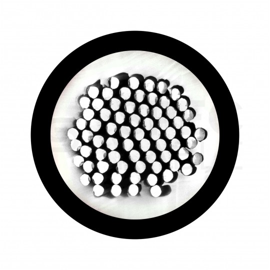 Kabel solarny przyłączeniowy 4mm2 złącze typu Krokodyl 40A / gniazdo typu MC4 czarny 1m