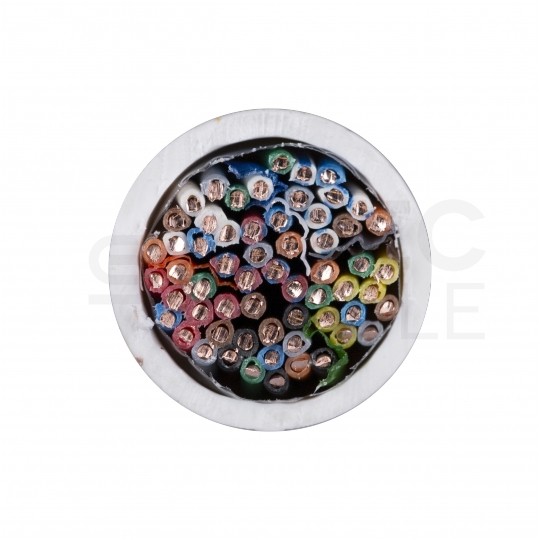 Kabel stacyjny parowany YTKSY 30x2x0,5mm2 biały 300V drut Bitner