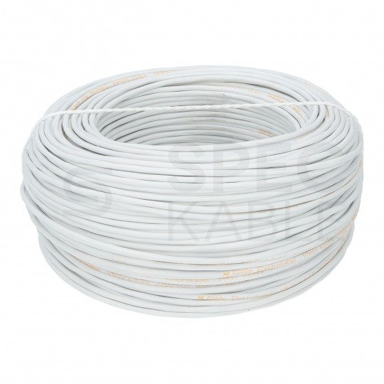 Kabel stacyjny parowany YTKSY 5x2x0,5mm2 biały 300V drut Elektrokabel