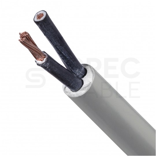 Kabel sterowniczy BiT 500 H 2x1mm2 szary 300/500V numerowany bezhalogenowy B2ca linka Bitner