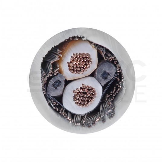 Kabel sterowniczy BiT LiHCH 2x1,5mm2 szary 300/300V ekranowany bezhalogenowy Dca linka Bitner