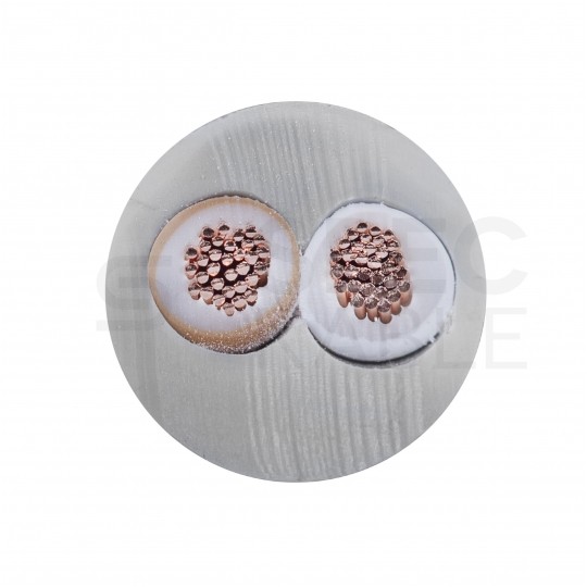 Kabel sterowniczy BiT LiHH 2x1mm2 szary 300/300V bezhalogenowy Dca linka Bitner