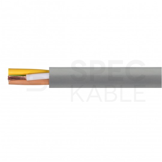 Kabel sterowniczy BiT LiHH 4x0,75mm2 szary 300/300V bezhalogenowy Dca linka Bitner
