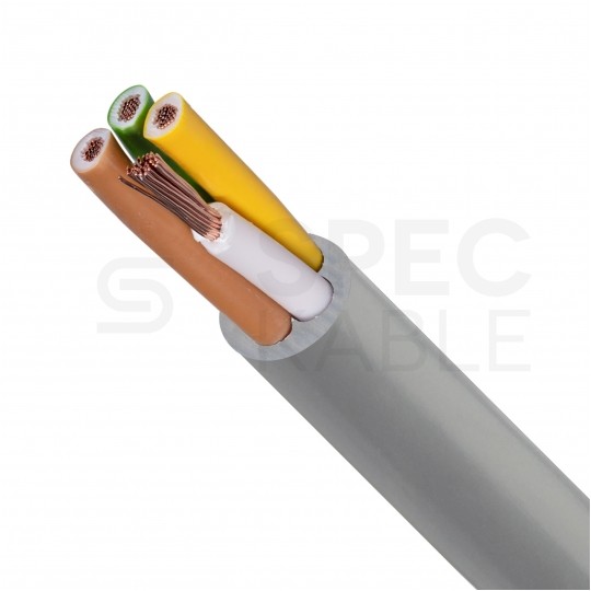 Kabel sterowniczy BiT LiHH 4x1mm2 szary 300/300V bezhalogenowy Dca linka Bitner