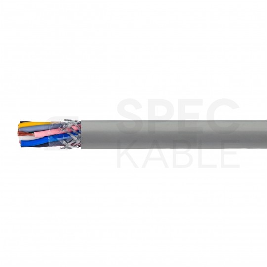 Kabel sterowniczy BiT LIYCY 10x1mm2 szary 300/300V ekranowany olejoodporny linka Bitner