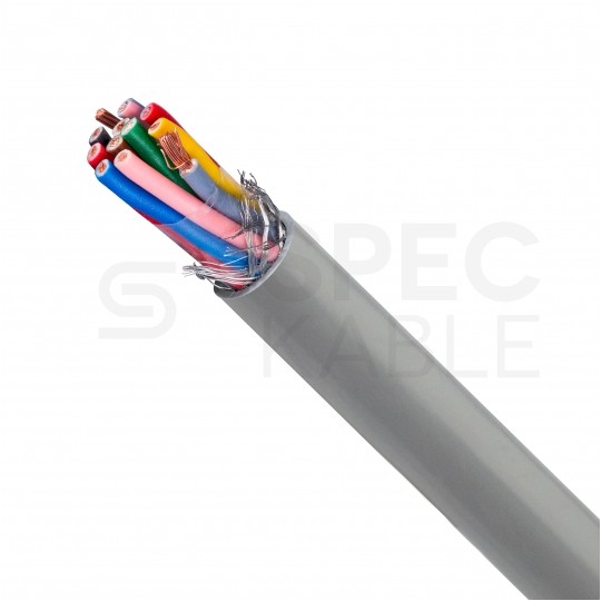 Kabel sterowniczy BiT LIYCY 12x0,5mm2 szary 300/300V ekranowany olejoodporny linka Bitner