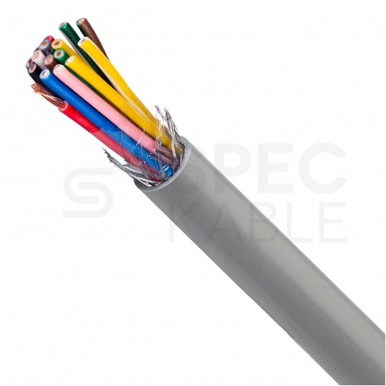 Kabel sterowniczy BiT LIYCY 16x0,5mm2 szary 300/300V ekranowany olejoodporny linka Bitner