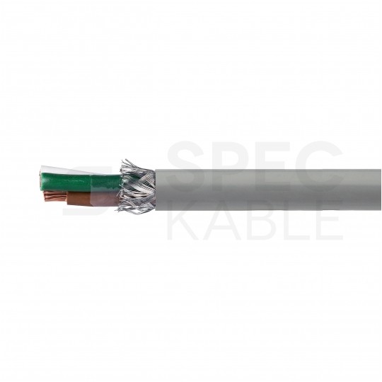 Kabel sterowniczy BiT LIYCY 3x0,75mm2 szary 300/300V ekranowany olejoodporny linka Bitner