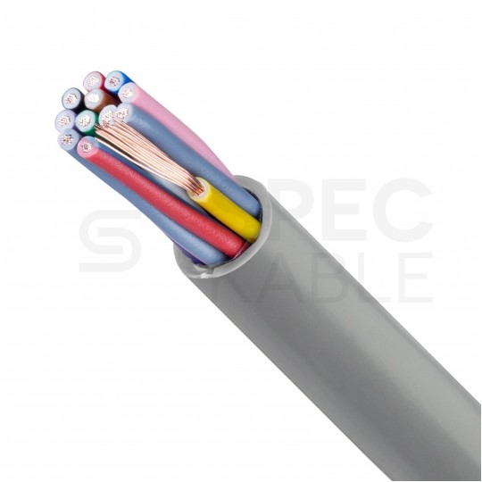 Kabel sterowniczy BiT LIYY 12x0,5mm2 szary 300/300V olejoodporny linka Bitner