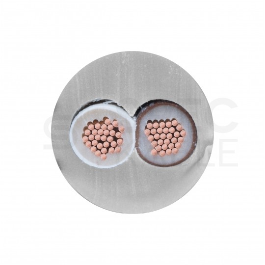 Kabel sterowniczy BiT LIYY 2x1mm2 szary 300/300V olejoodporny linka Bitner