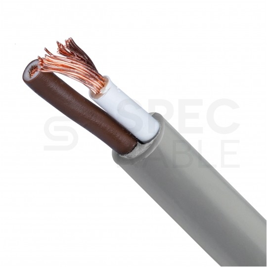 Kabel sterowniczy BiT LIYY 2x1mm2 szary 300/300V olejoodporny linka Bitner