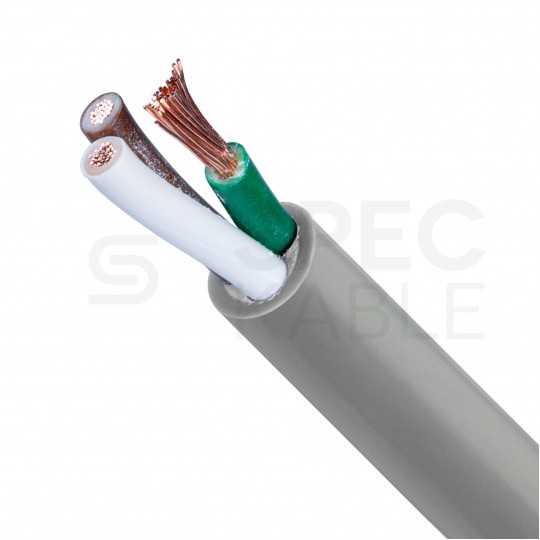 Kabel sterowniczy BiT LIYY 3x0,75mm2 szary 300/300V olejoodporny linka Bitner