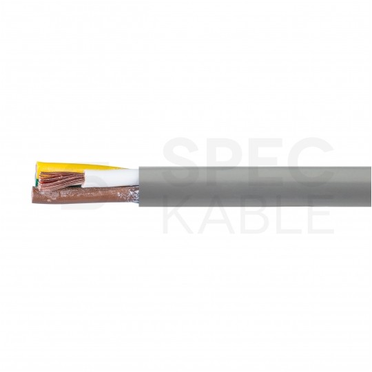Kabel sterowniczy BiT LIYY 4x0,5mm2 szary 300/300V olejoodporny linka Bitner