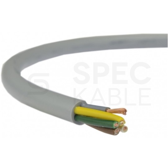 Kabel sterowniczy BiT LIYY 5x0,75mm2 szary 300/300V olejoodporny linka Bitner