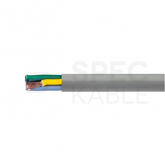 Kabel sterowniczy BiT LIYY 5x0,75mm2 szary 300/300V olejoodporny linka Bitner