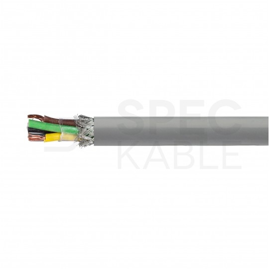 Kabel sterowniczy ELITRONIC-CY LIYCY 12x0,14mm2 szary 250/350V ekranowany olejoodporny linka TKD