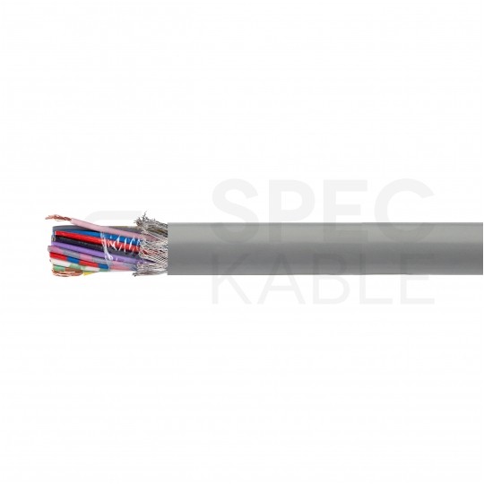 Kabel sterowniczy ELITRONIC-CY LIYCY 36x0,25mm2 szary 250/500V ekranowany olejoodporny linka TKD