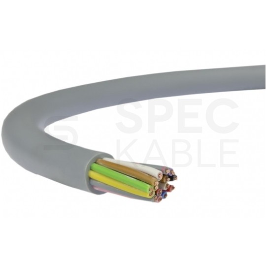 Kabel sterowniczy ELITRONIC LIYY 16x0,5mm2 szary 250/500V olejoodporny linka TKD