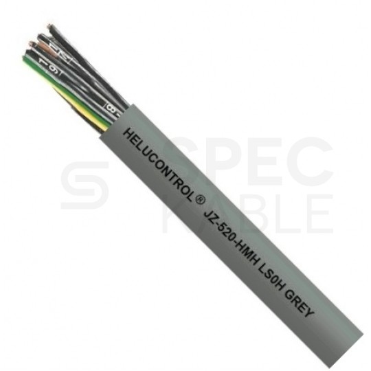 Kabel sterowniczy HELUCONTROL JZ-520-HMH 7x0,75mm2 szary 300/500V bezhalogenowy numerowany olejoodporny B2ca linka Helukabel